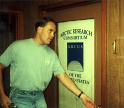 Don at the door