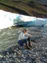 Where does an Earth Science teacher go to relax and explore?
To a braided stream to hunt for fossils and to check out ice formations of course.